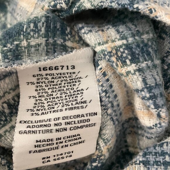 Boston Traders Plaid Shacket - Picture 7 of 7